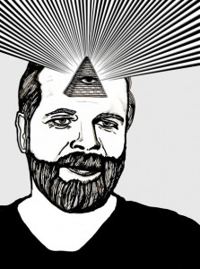 Типичный современный креатив на тему прозрения Дика: без третьего глаза в пирамиде никуда!
