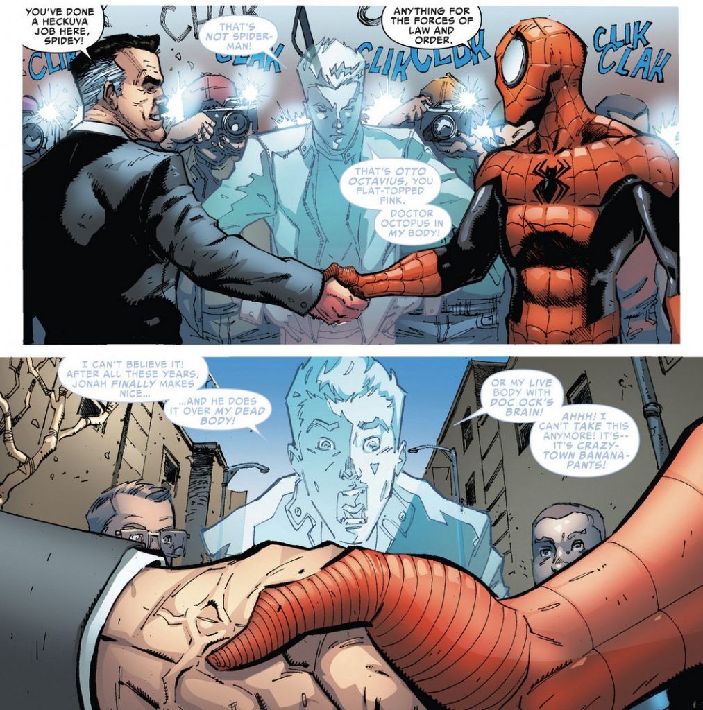 Отто в роли Паука не случайно зовётся Superior Spider-Man, то есть «лучший». Он добился того, о чём Питер лишь мечтал.