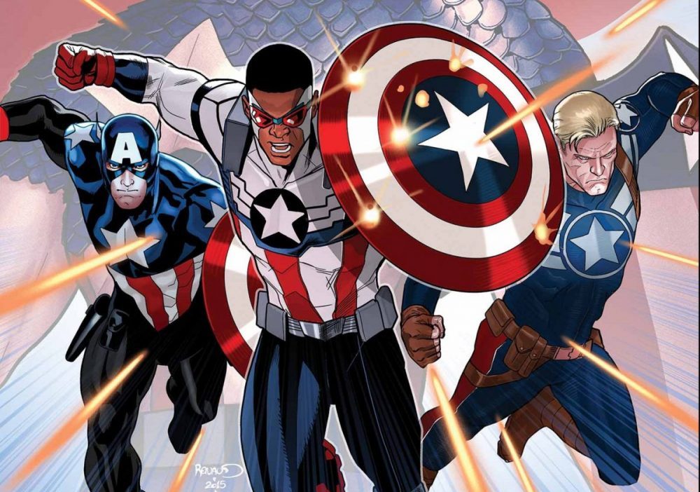 В одном фильме появятся сразу три героя, носивших титул Капитана Америки: сам Стив, Баки и Уилсон
