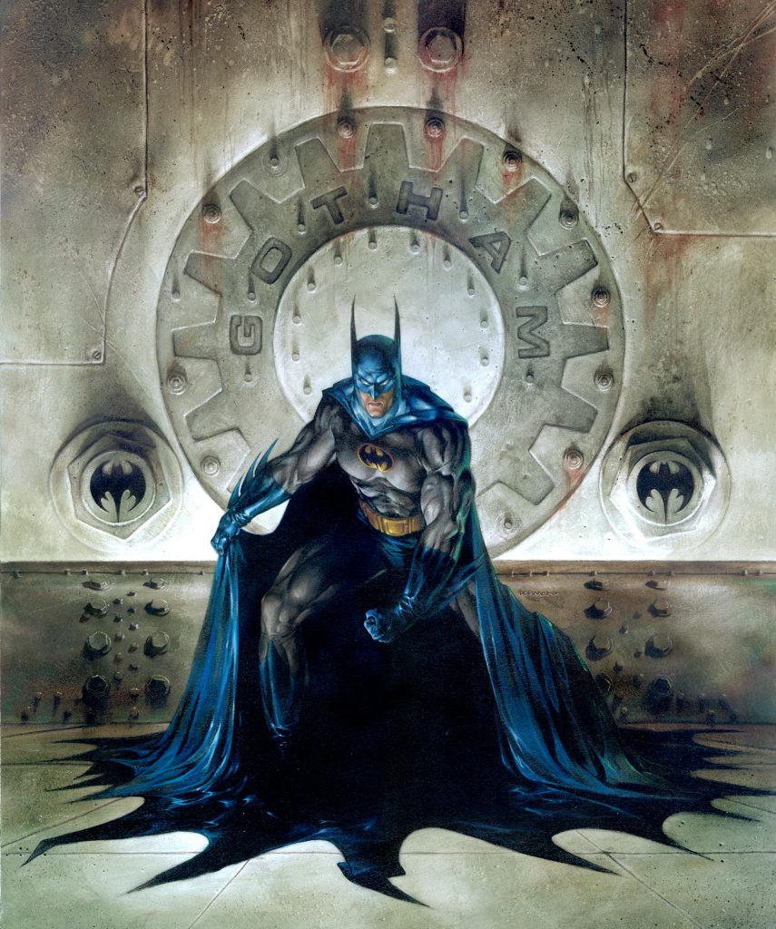 «Сага о Бэтмене». Бэтмен — один из самых любимых героев комиксов, и я не мог упустить возможность поработать над его современным образом для DC Comics. Это одна из моих любимых работ.