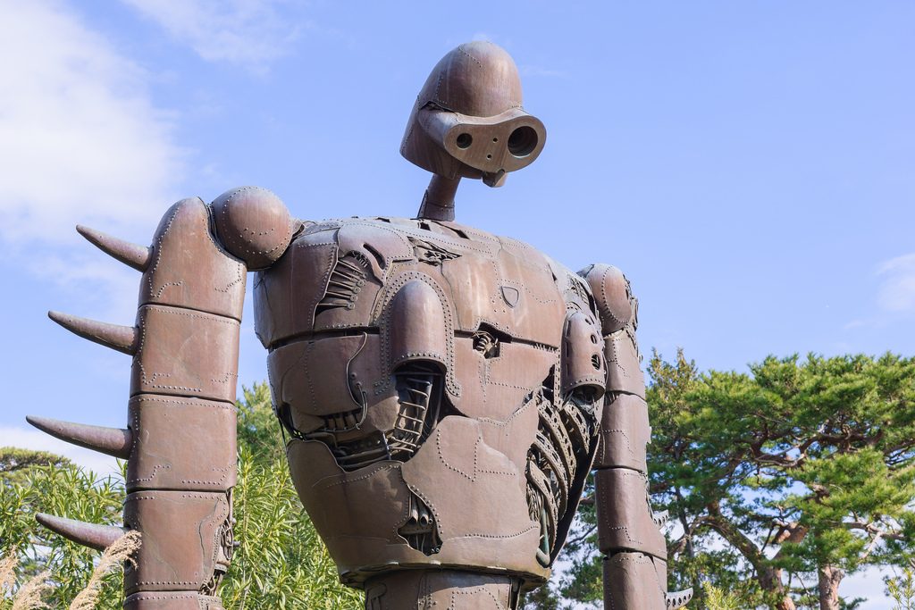 Робот из «Лапуты» в музее Ghibli (фото: Wei-Te Wong)