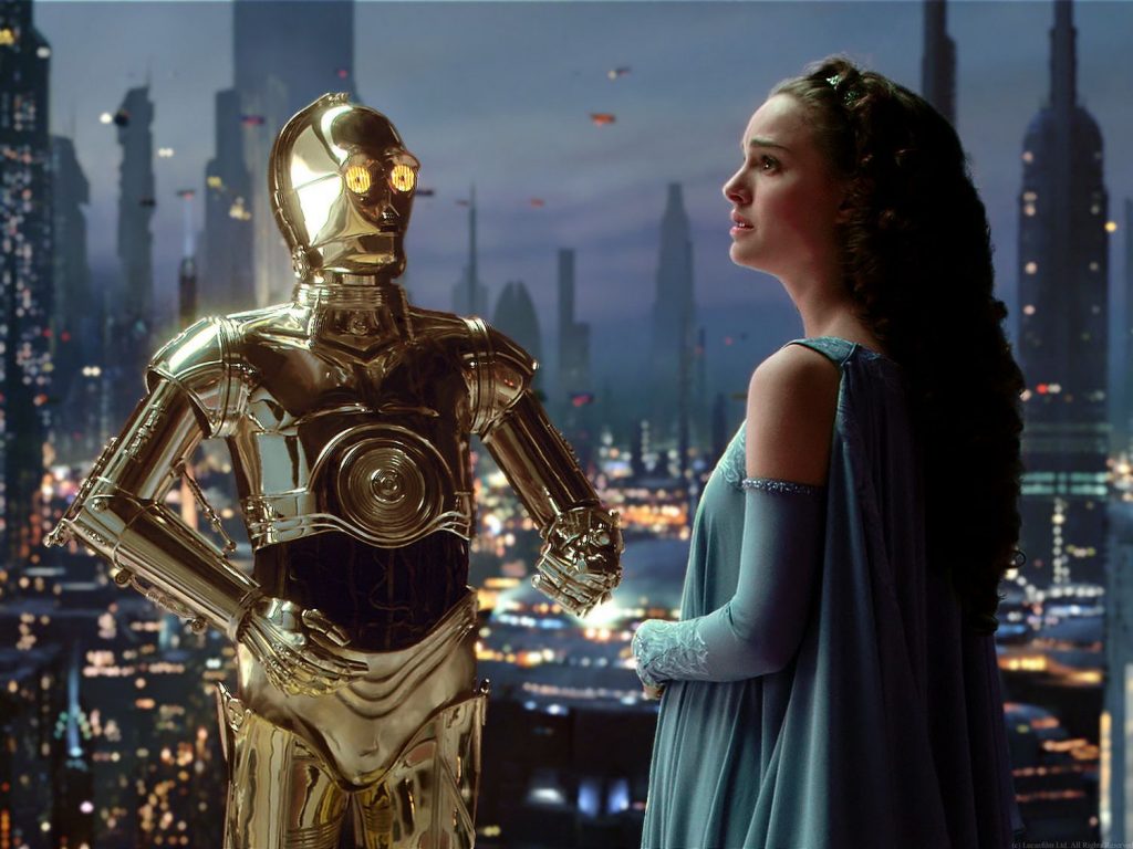 Для C-3PO почти каждый разговор с человеком — успешно пройденный тест Тьюринга. В отличие от реальных программ, робот из «Звёздных войн» разумен и обладает не только интеллектом, но и чувствами