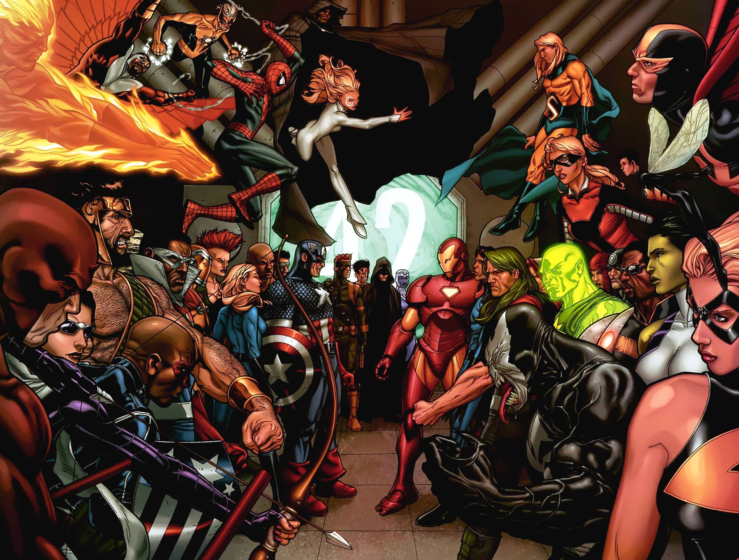 Битва битв супергероев: DC vs Marvel vs Netflix Кино, Комикс
