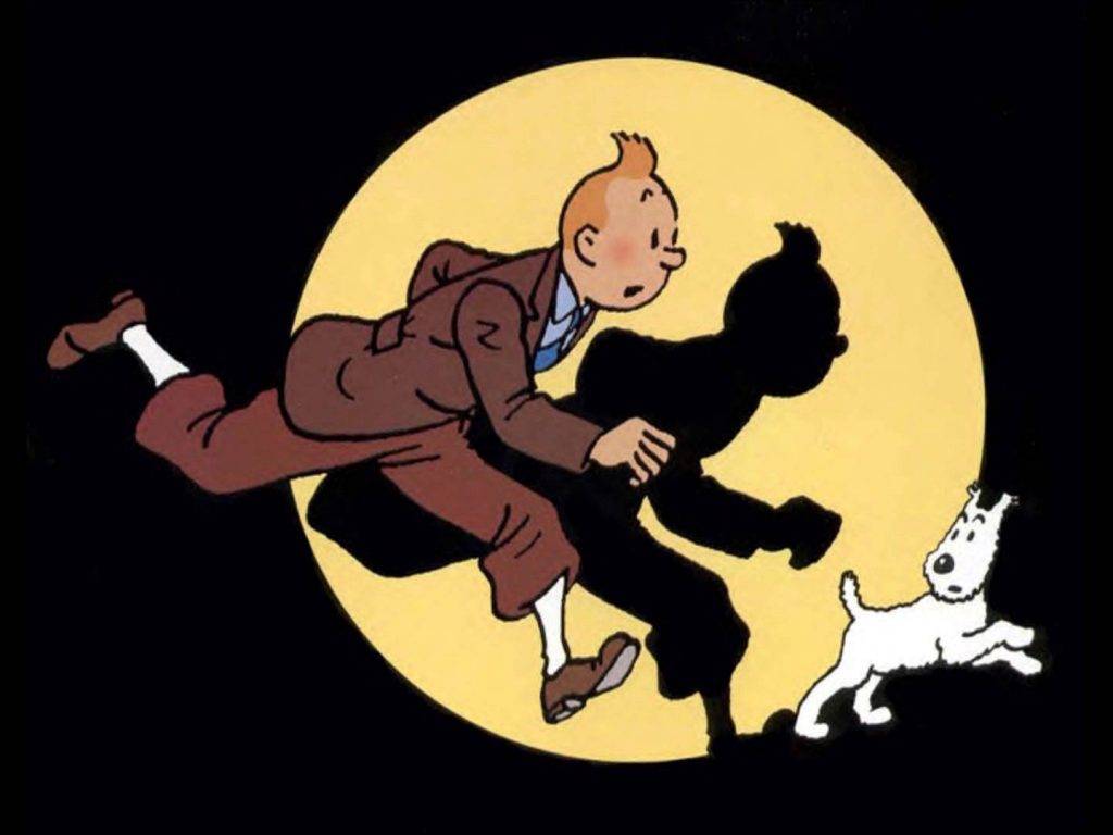Tintin and Milu