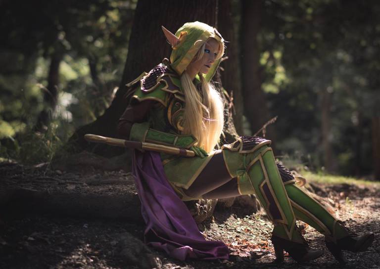 Косплей: Аллерия Ветрокрылая из мира Warcraft 6