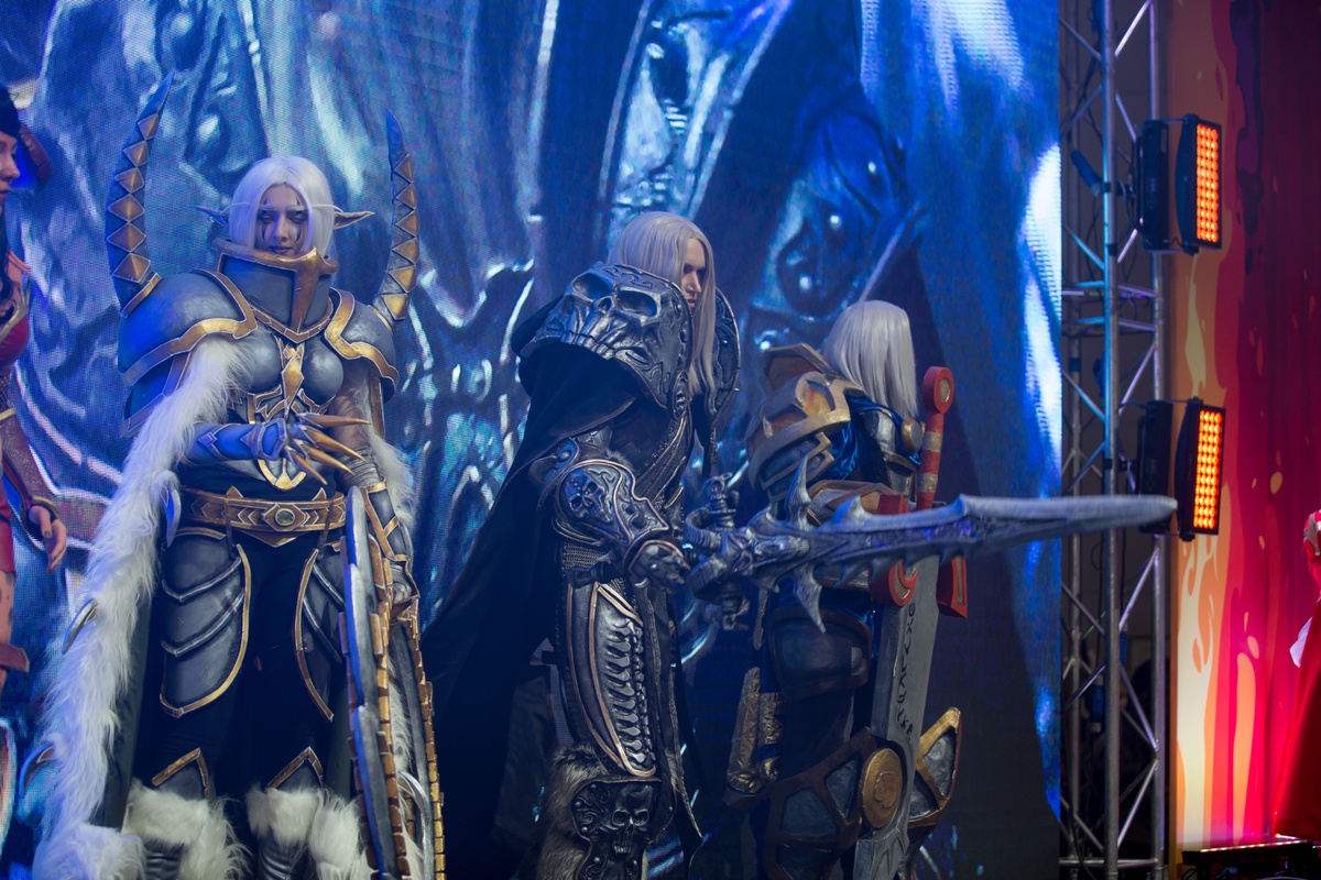 Косплей Warcraft Comic Con Russia