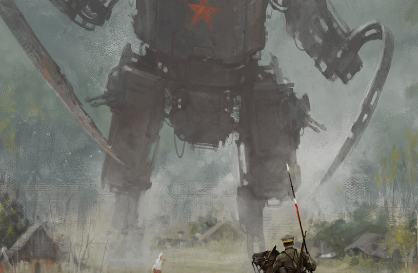 Художник Якуб Розальски и его боевые роботы 18