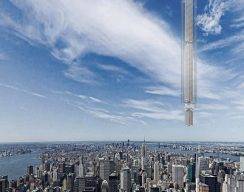 В Дубае хотят построить башню, свисающую с неба