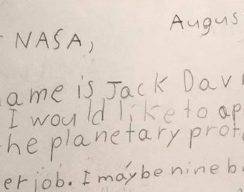 «Я видел все фильмы о космосе и пришельцах»: на вакансию NASA откликнулся 9-летний мальчик