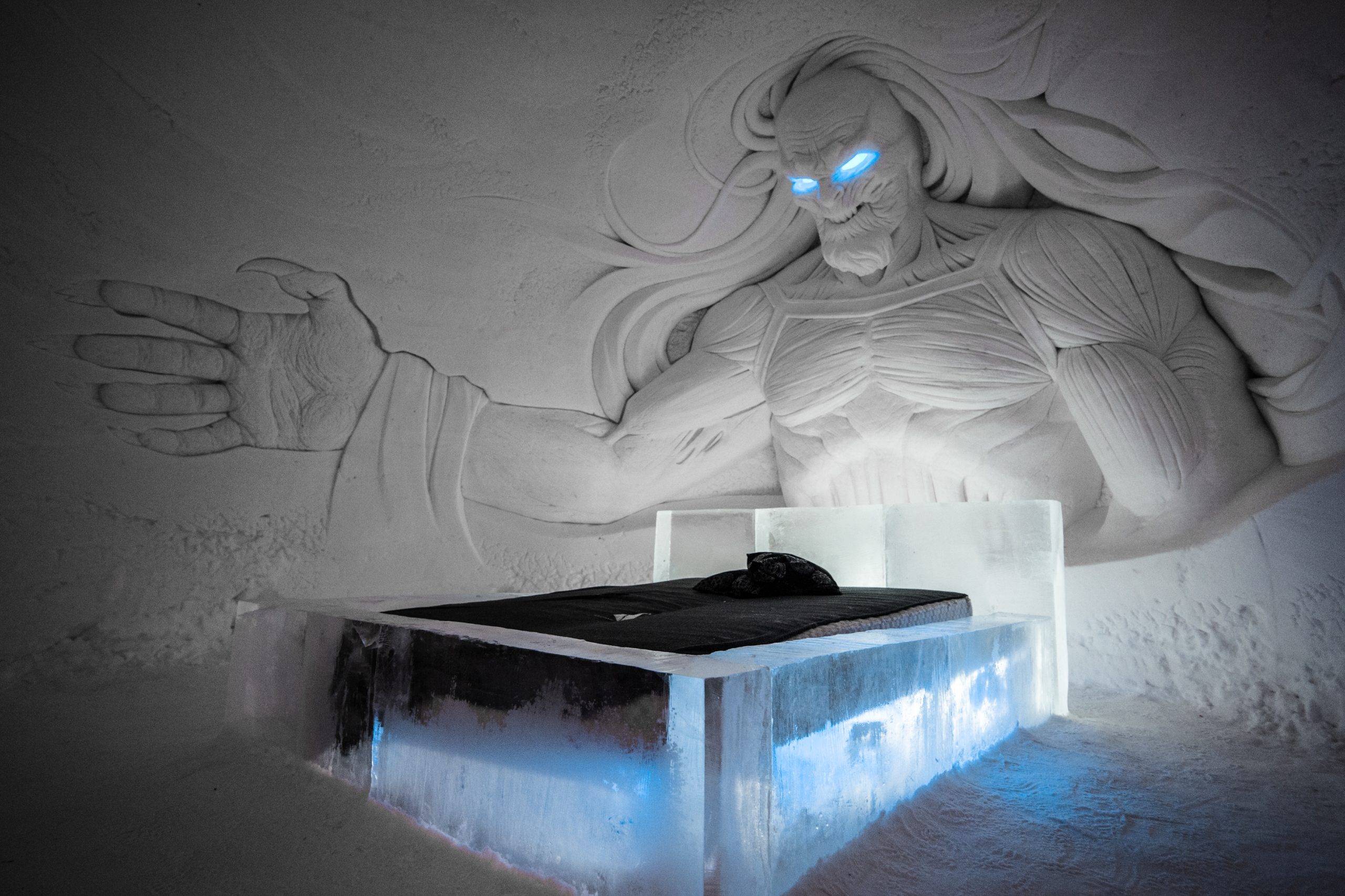 В Финляндии открылся ледяной отель в стиле «Игры престолов»
