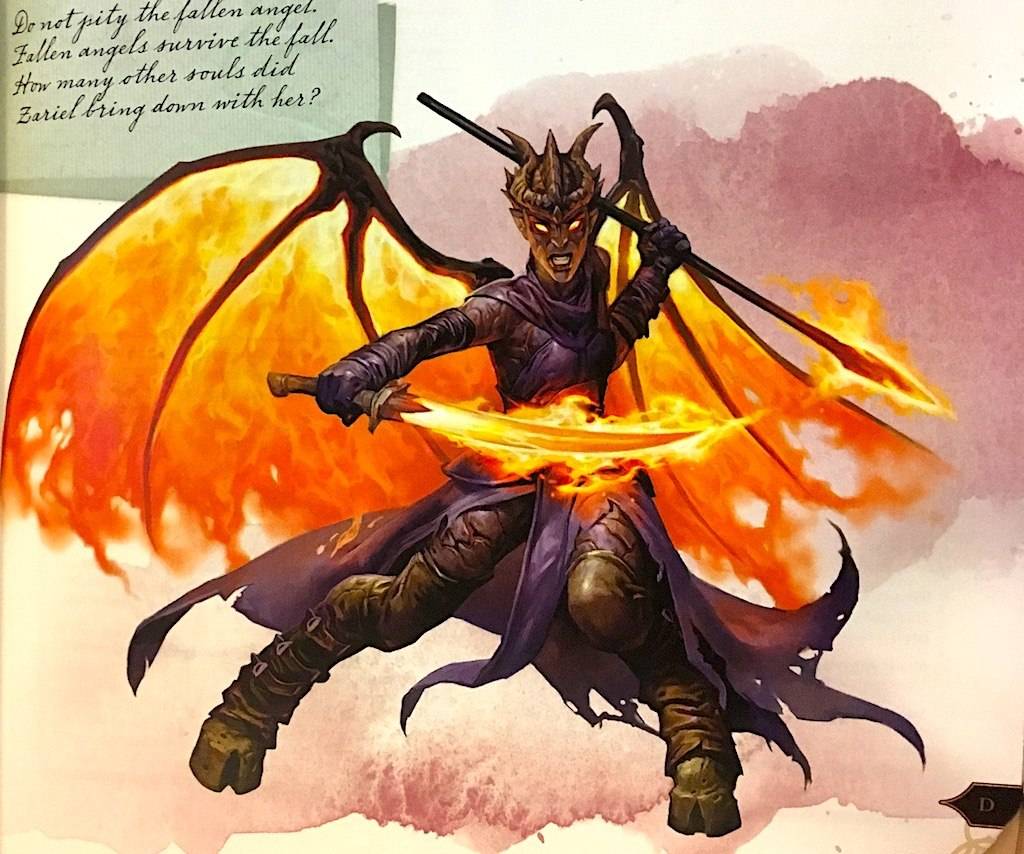Арт: демоны, монстры и могущественный волшебник в новой книге Dungeons & Dragons 10