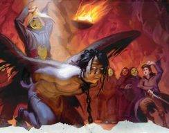 Арт: демоны, монстры и могущественный волшебник в новой книге Dungeons & Dragons
