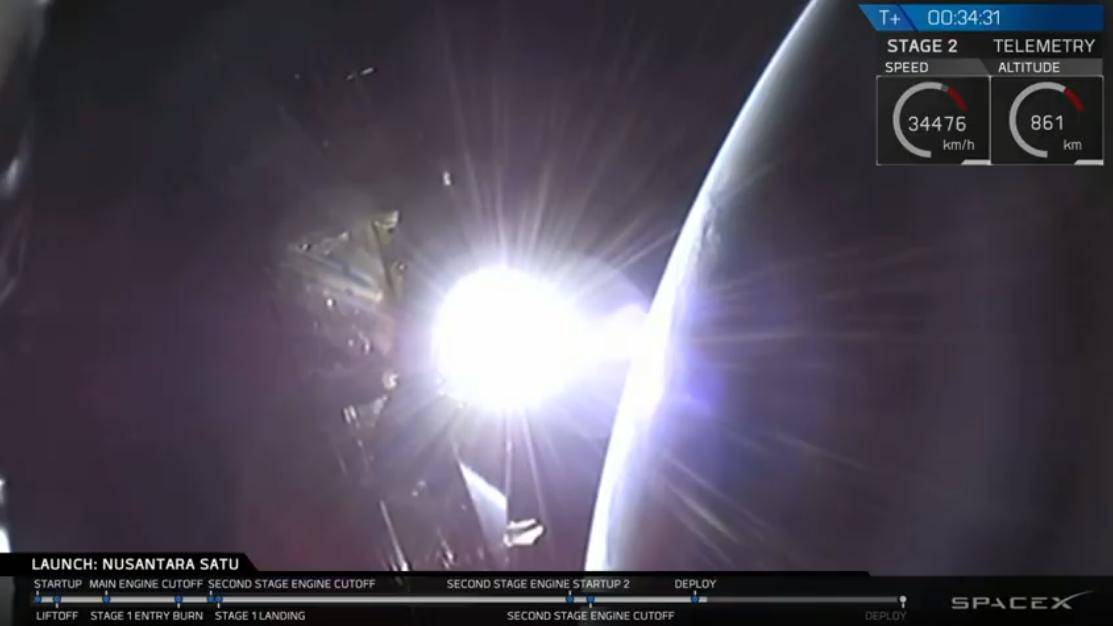 SpaceX вывела на орбиту израильский луноход и спутник связи