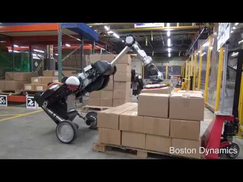 Boston Dynamics показала робота-грузчика Handle