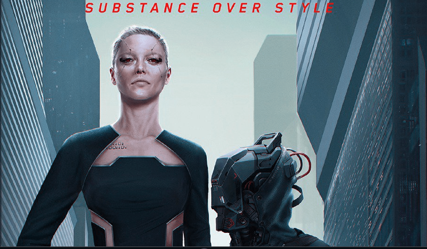 Стили Cyberpunk 2077 в одежде и архитектуре