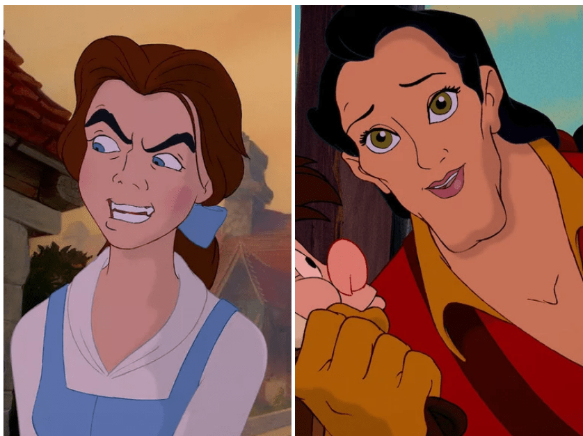 Находка: как выглядят герои и злодеи Disney, если им поменять лица 2