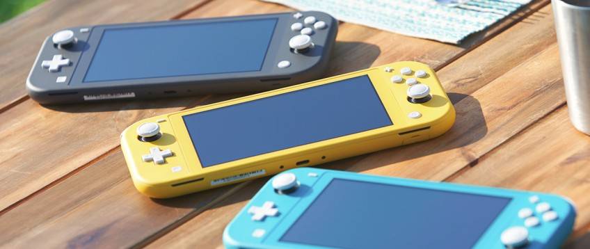 Nintendo анонсировала новую консоль Switch Lite 1