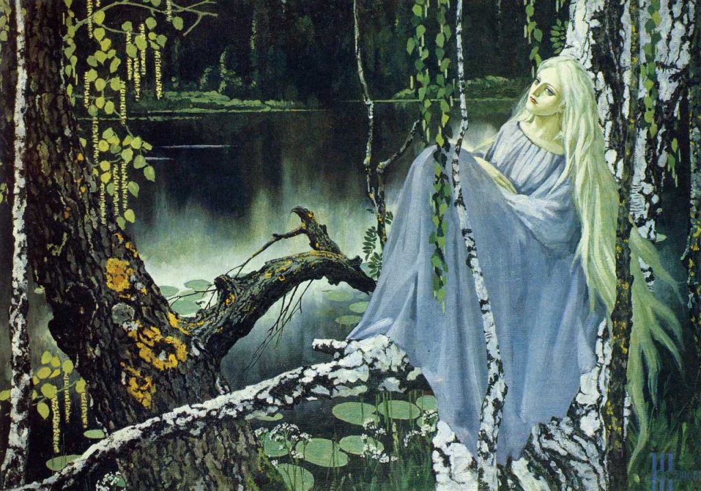 Русалка. Художник Константин Васильев.