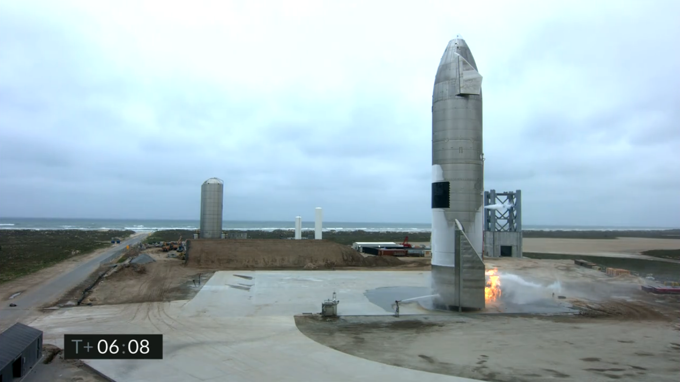 SpaceX успешно посадила прототип корабля Starship