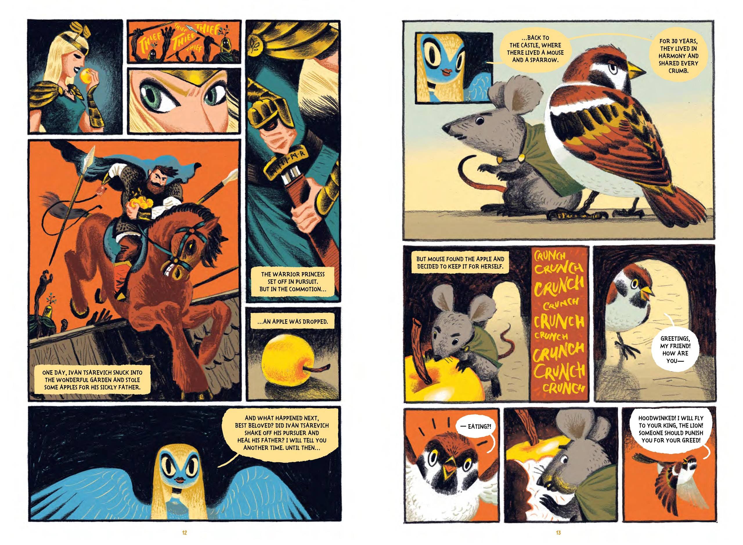 Комикс «Сказки Гамаюн» Александра Уткина номинированы на премию Айснера. В этом году они наконец-то выйдут на русском 2