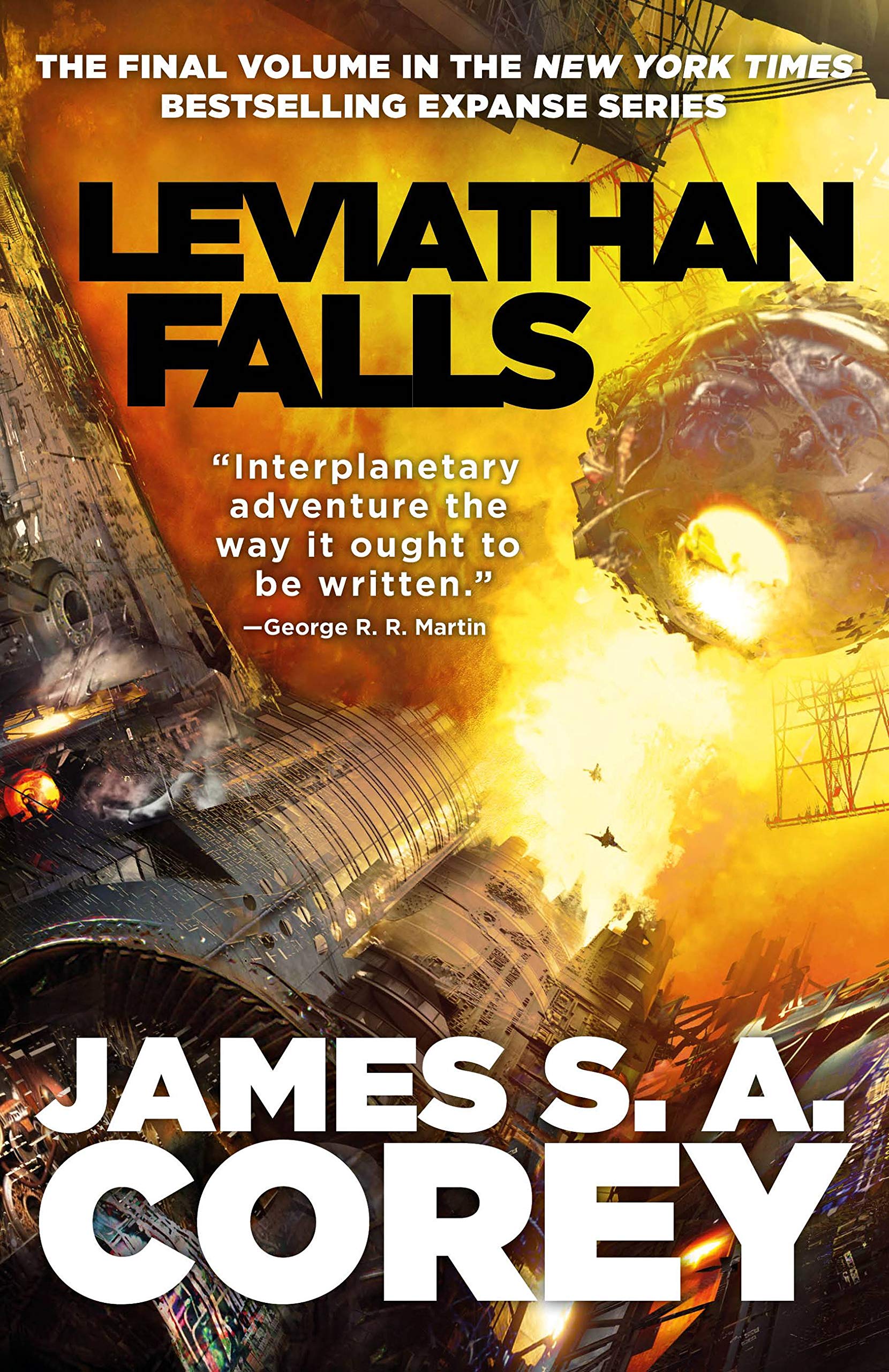 Вышла Leviathan Falls — финальная книга цикла «Пространство»