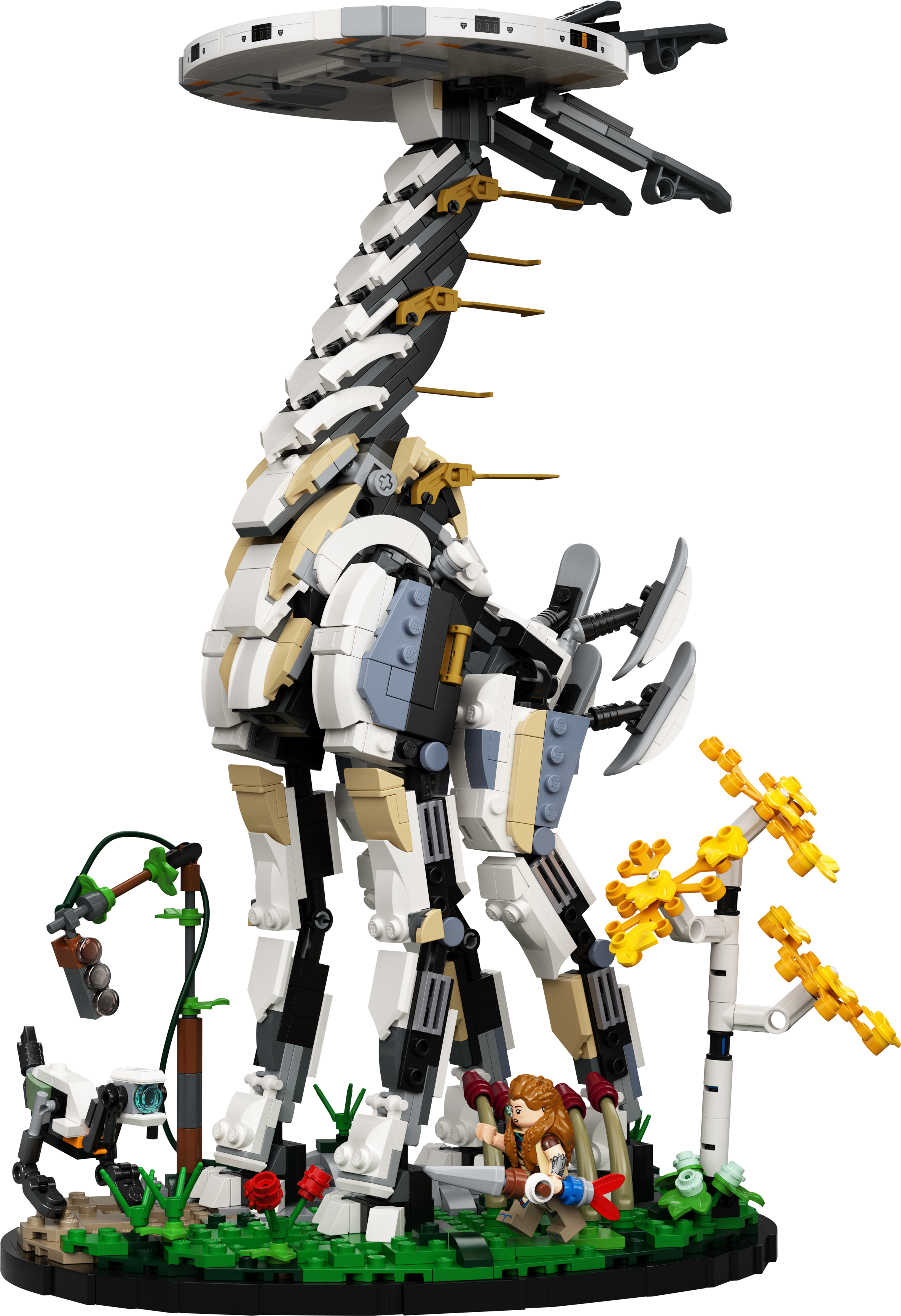 LEGO представила набор по Horizon Forbidden West — с роботом-длинношеем и Элой 3