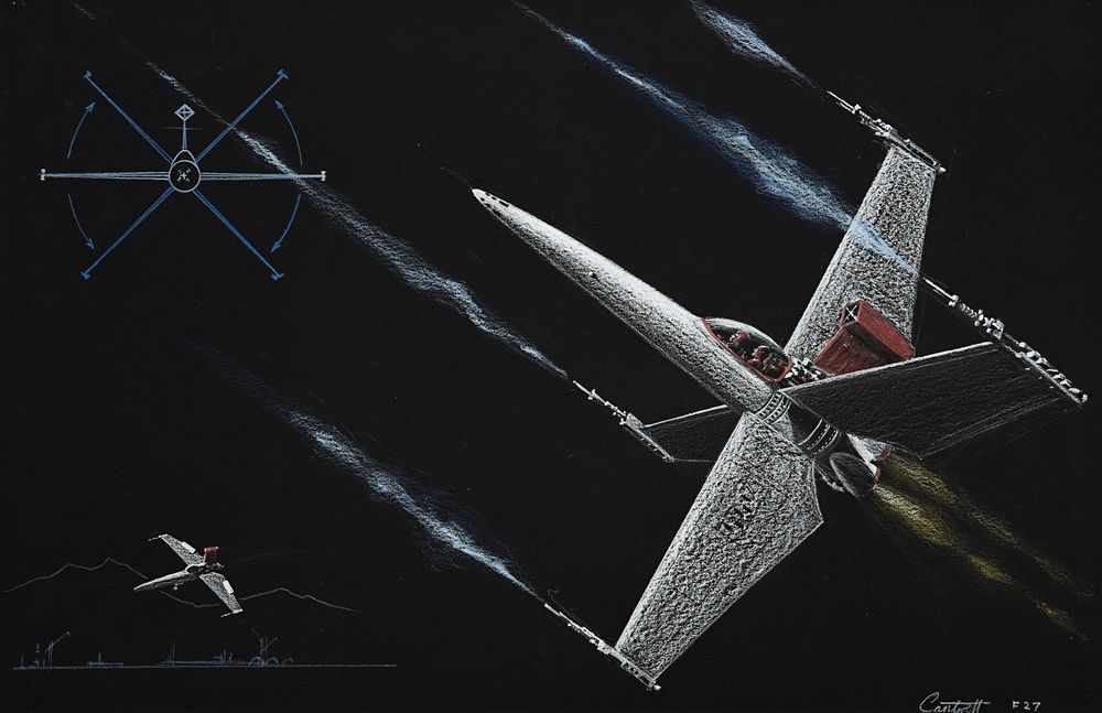 Умер художник «Звёздных войн» Колин Кантвелл. Вот его работы 1