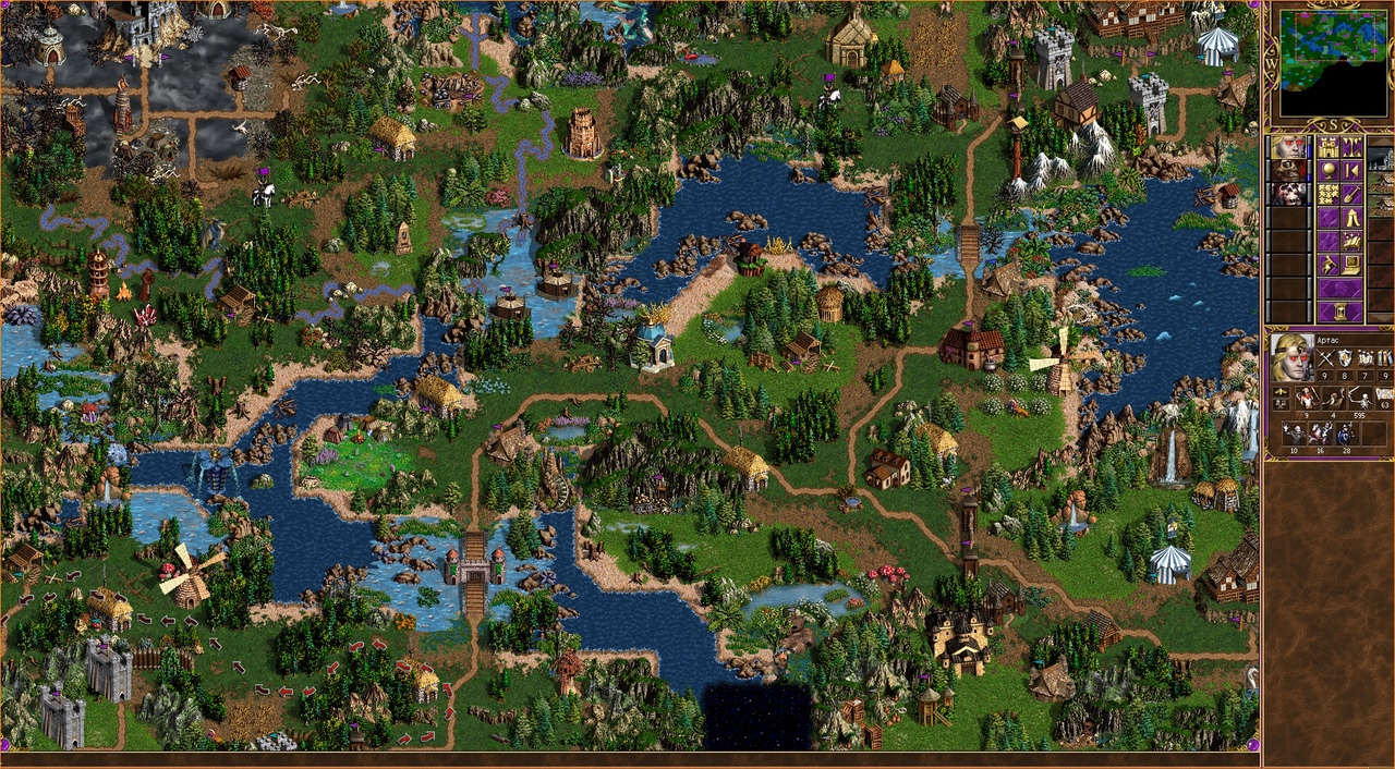 Моддер воссоздаёт кампании Warcraft III на движке Heroes of Might and Magic III 1