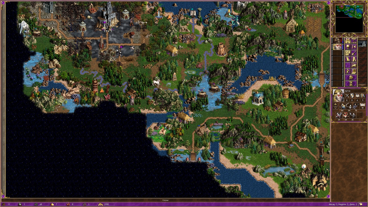 Моддер воссоздаёт кампании Warcraft III на движке Heroes of Might and Magic III 2