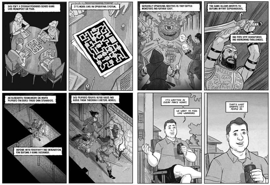 Открылся предзаказ «Мастера Подземелий» — комикса о Гэри Гайгэксе и D&D  2