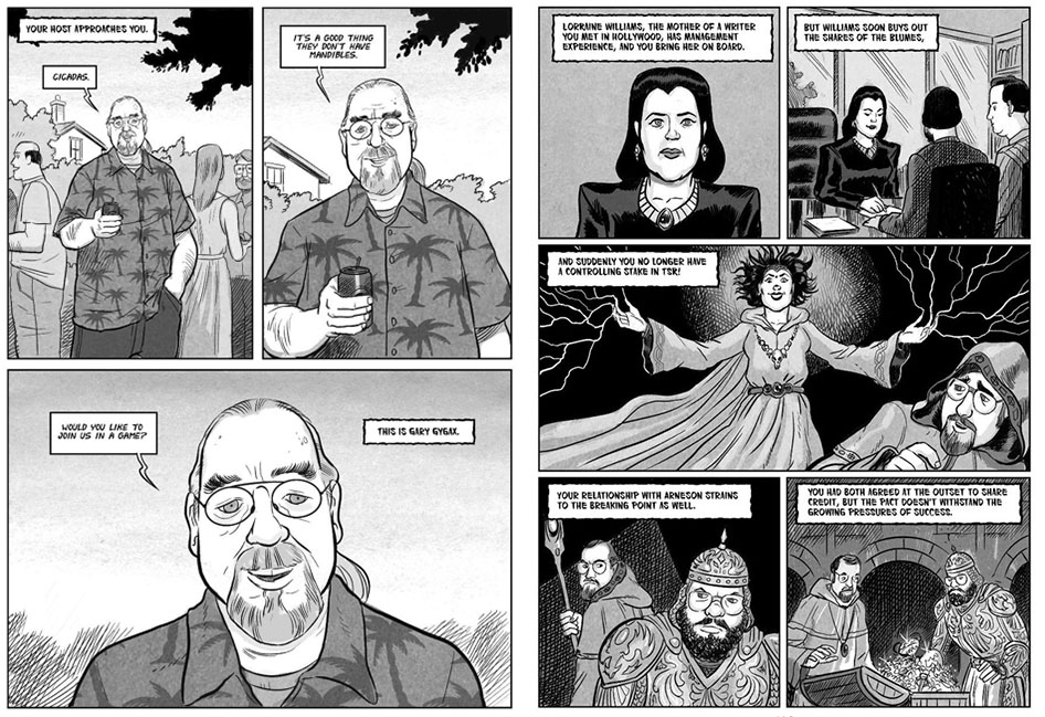 Открылся предзаказ «Мастера Подземелий» — комикса о Гэри Гайгэксе и D&D  3