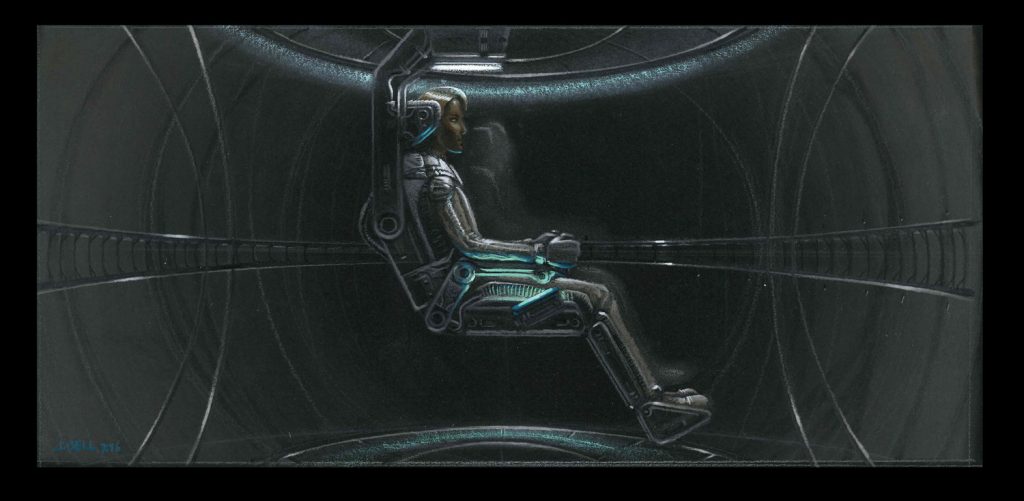 Контакт (1997). Инопланетная машина