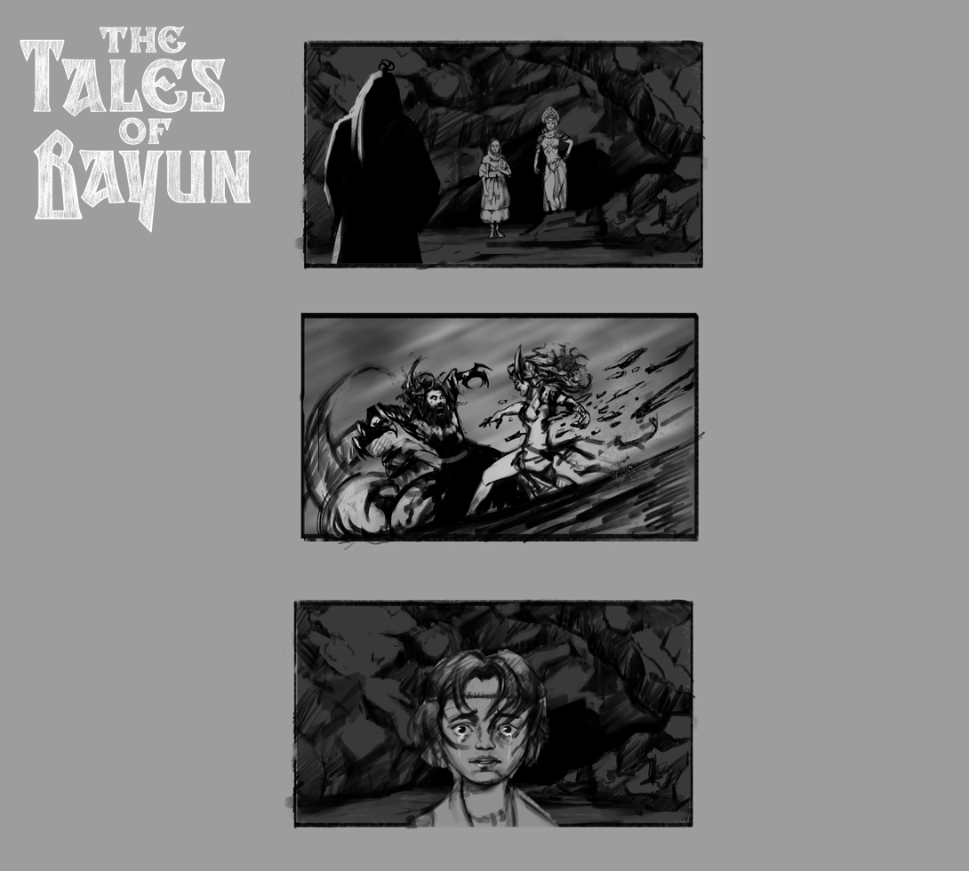 Арт: персонажи The Tales of Bayun — визуальной новеллы по славянскому фольклору 9