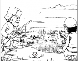 Стартовала кампания по изданию комикса про охотников и волков в российской деревушке