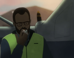 Анимационная короткометражка про боевого дрона, который пытается познать себя