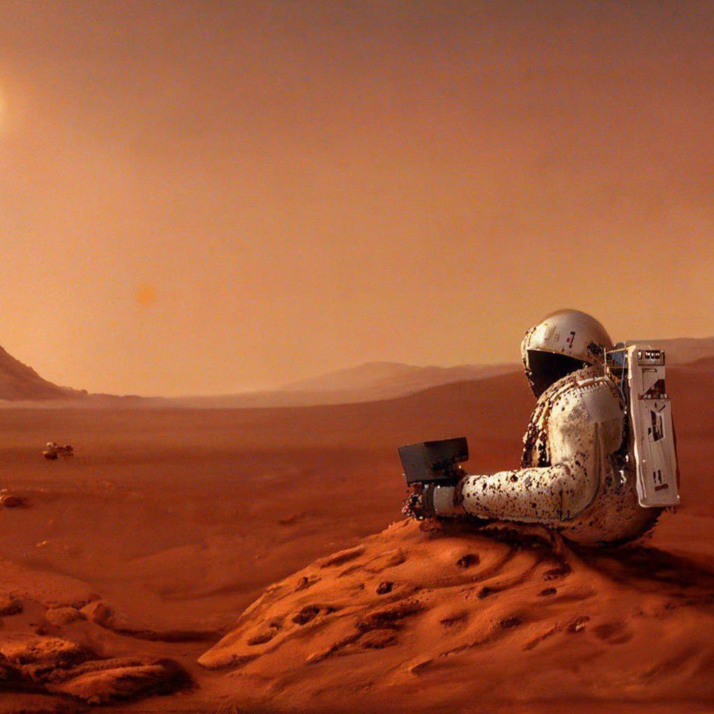 Робот, Марс, конь в пальто и Хребты безумия: что умеет нейросеть «Шедеврум» от Яндекса 9