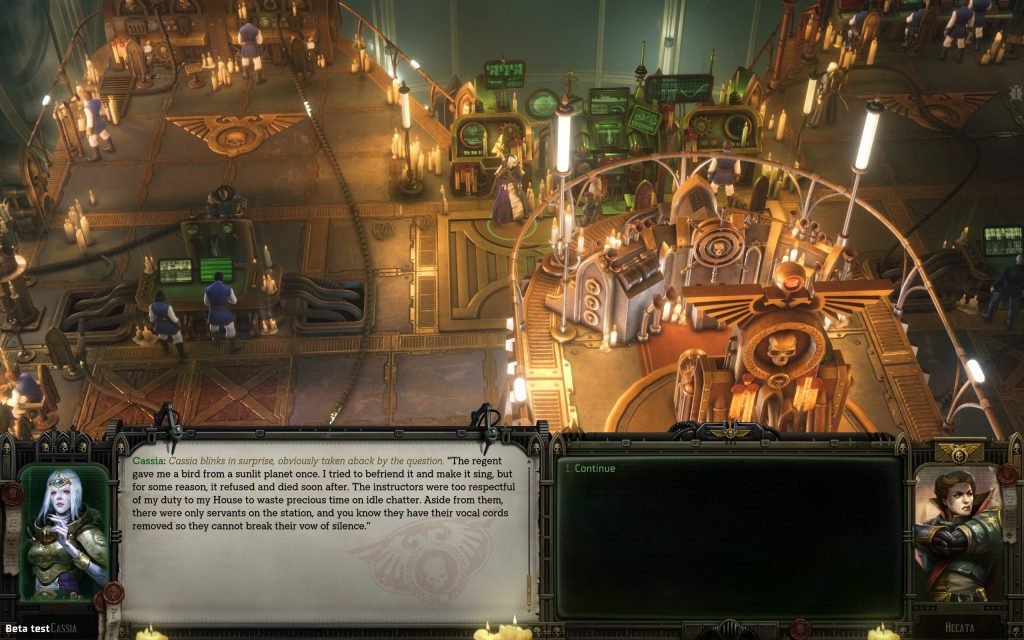 Первые впечатления от бета-версии Warhammer 40000: Rogue Trader 3